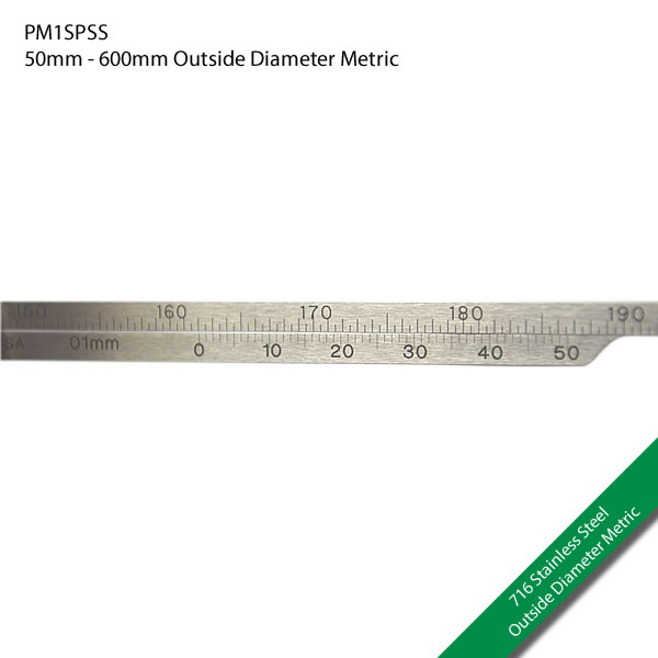 PM1SPSS 50mm - 600mm Outside Diameter Metric