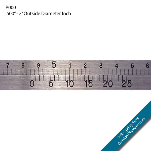 P000 .5" - 2"  Outside Diameter Inch