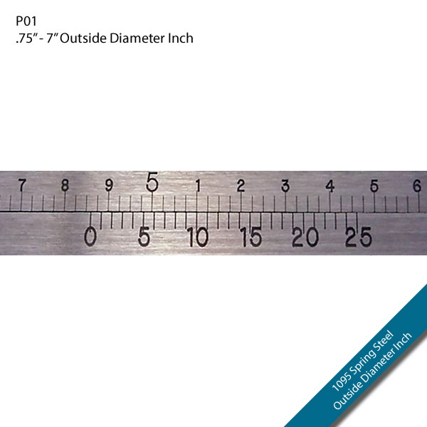P01 .75" - 7" Outside Diameter Inch