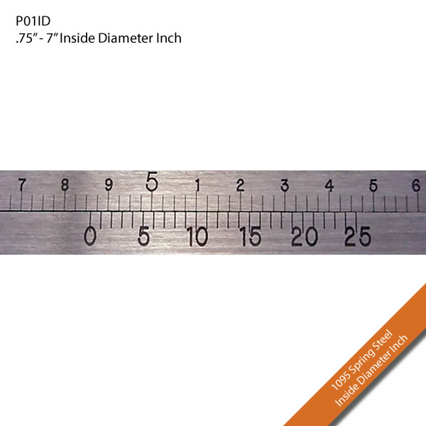 P01ID .75" - 7" Inside Diameter Inch