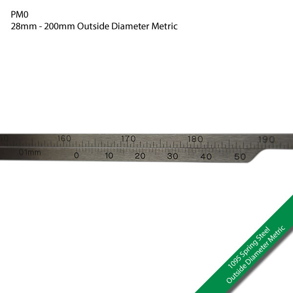 PM0 28mm - 200mm Outside Diameter Metric