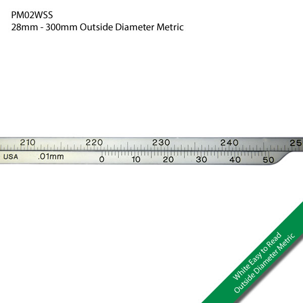 PM02WSS 28mm - 300mm Outside Diameter Metric