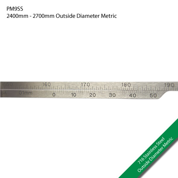 PM9SS 2400mm - 2700mm Outside Diameter Metric