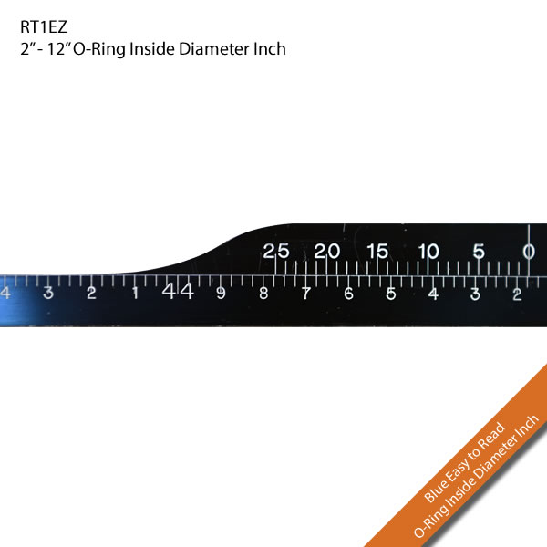 RT1EZ 2" - 12" O-Ring Inside Diameter Inch 